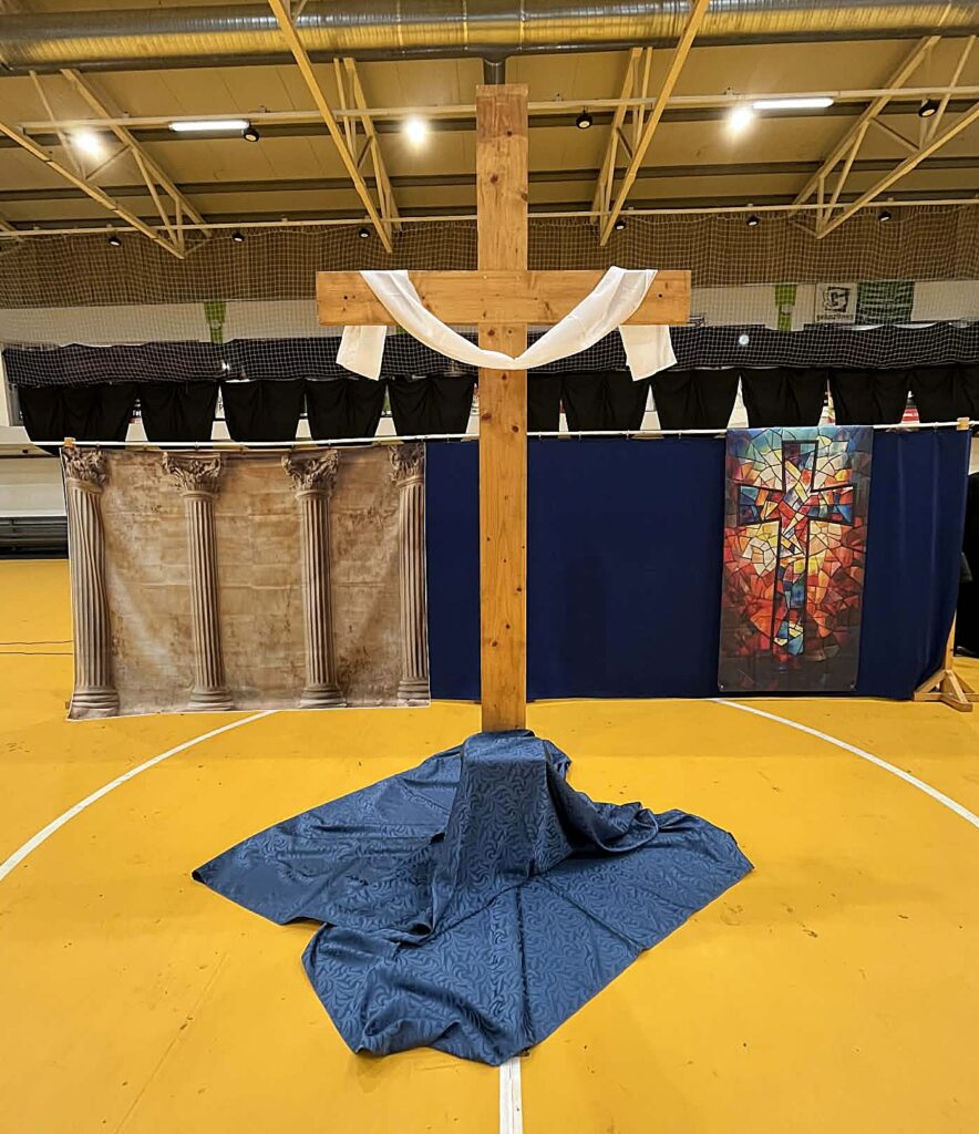 Húsvét közeledtével, lelkinapot tartottunk