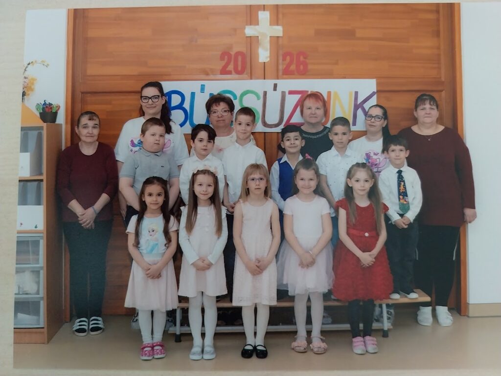 A Boconádi Liliomkert Tagóvoda óvodásainak ballagási ünnepsége ünnepi szentmise keretében, 2026. 05. 29- én.