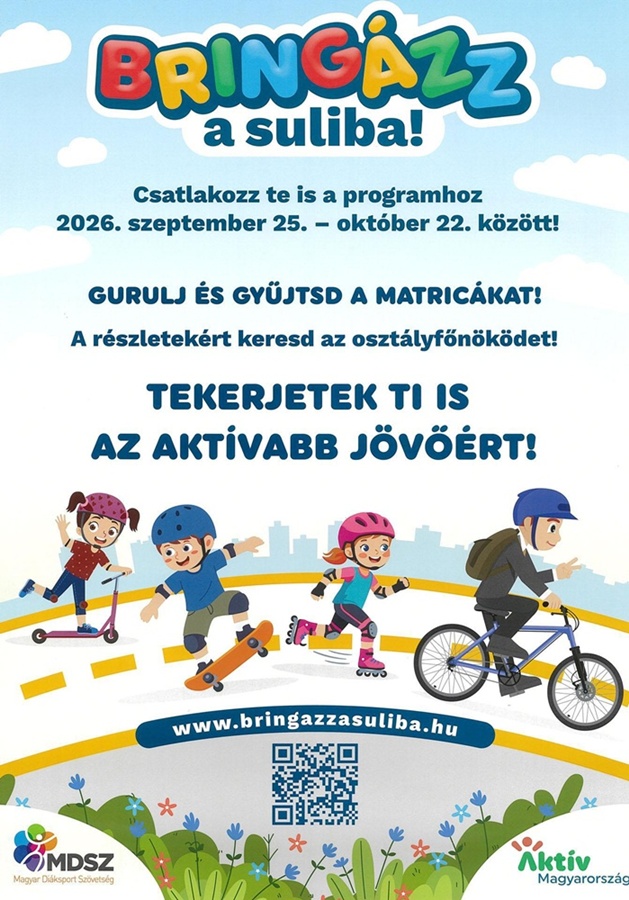 Bringázz a suliba!